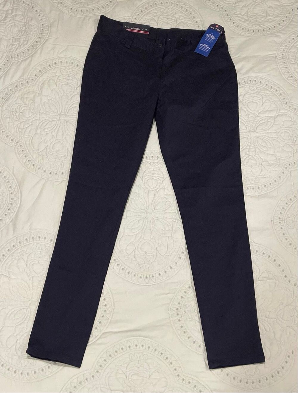 Nautica School Uniform 7 Navy Pants New